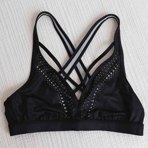 Victoria's Sport Laser Cut Triangle Racerback Bra